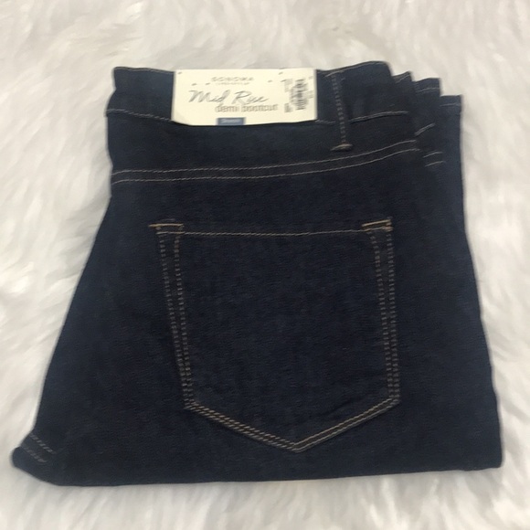 NWT Sonoma Mid-Rise Demi Bootcut Jeans 6S - Picture 14 of 14